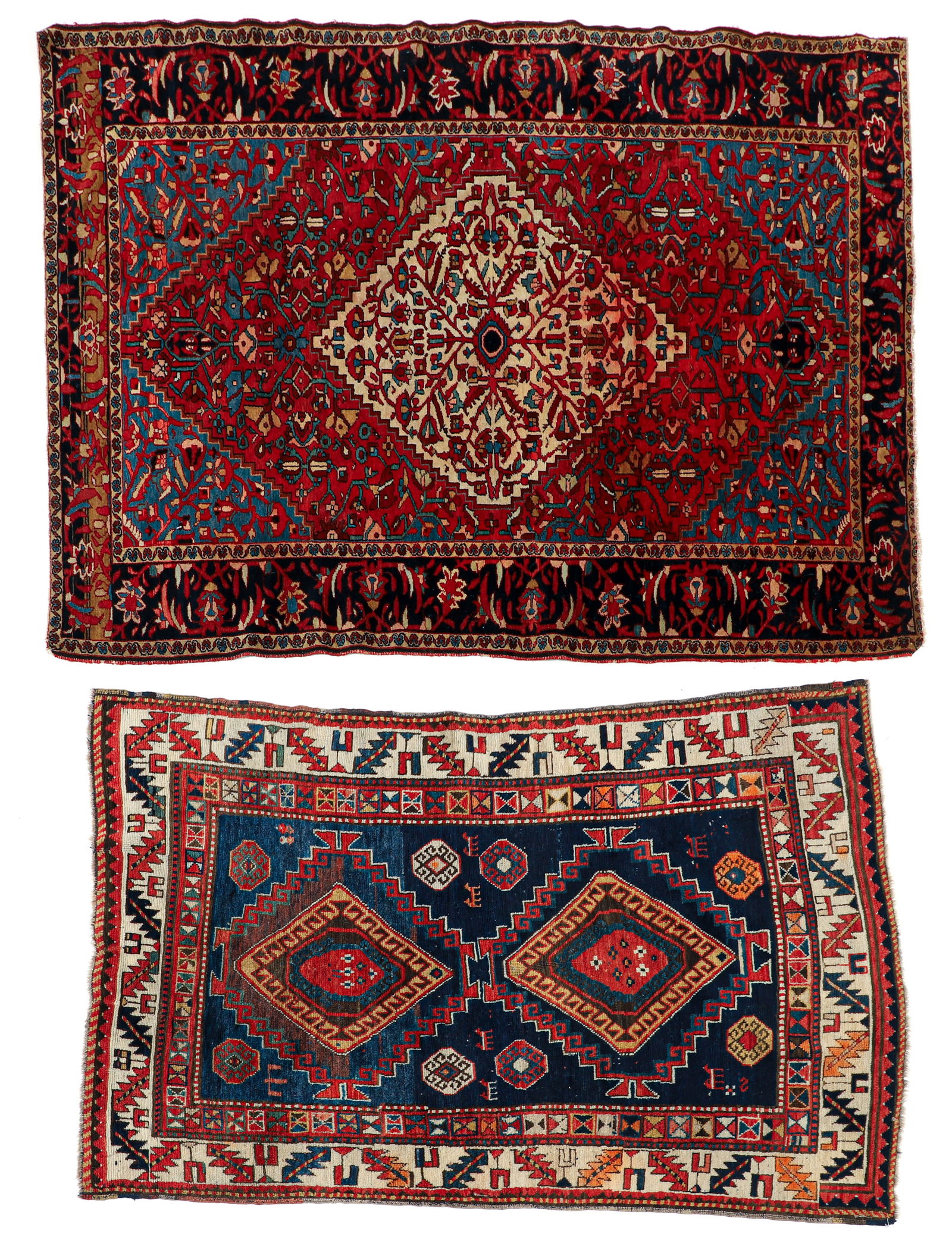 2 Semi-Antique Wool Oriental Rugs (1 of 7)