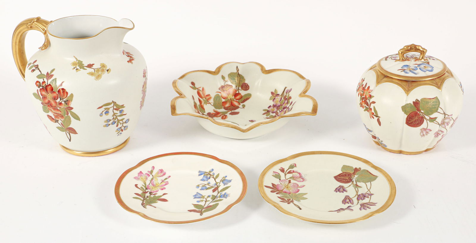 Collection of 5 Royal Worcester Pieces (1 of 6)