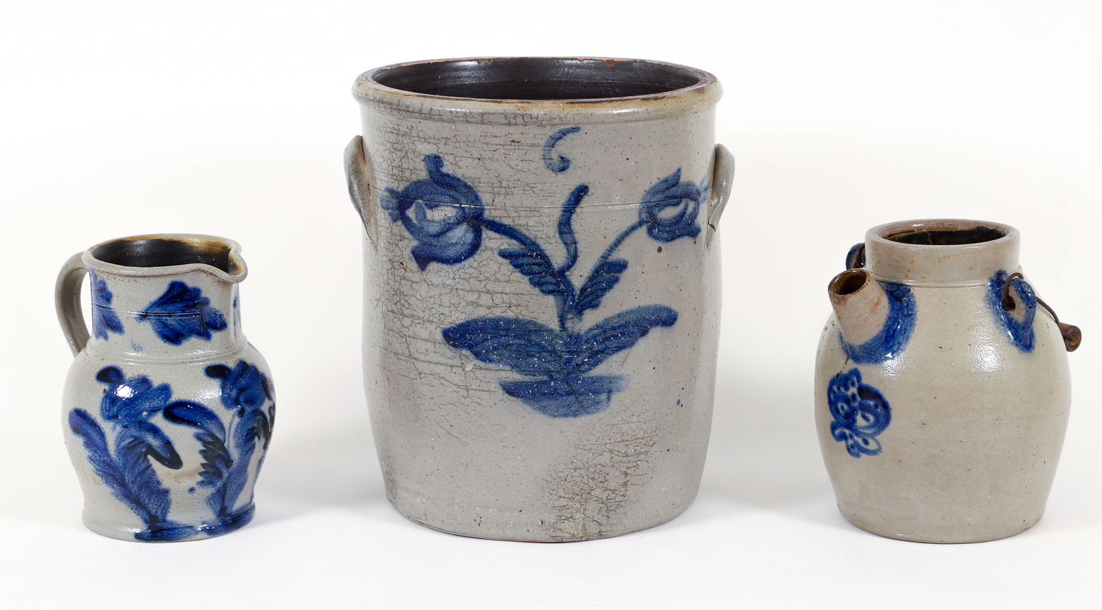 Collection of 19th Century Salt Glazed Stoneware Pieces (1 of 7)