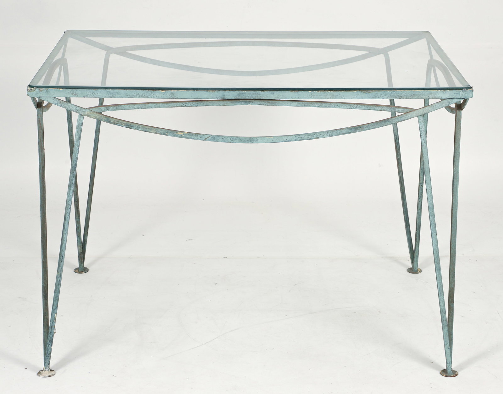 Salterini Wrought Iron Patio Table and Chairs - 3