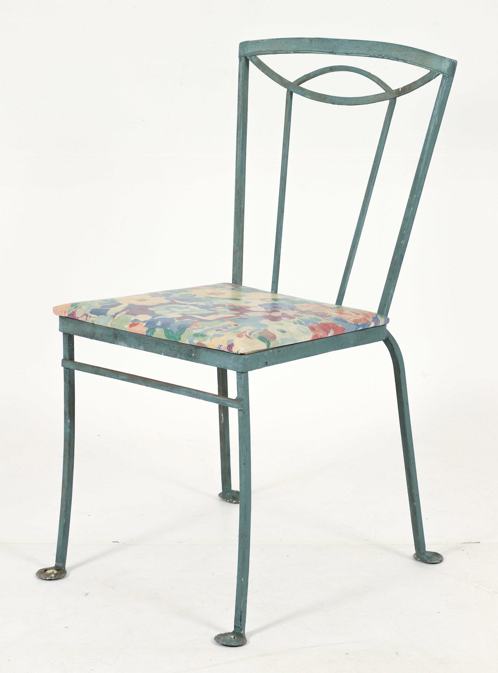 Salterini Wrought Iron Patio Table and Chairs - 5