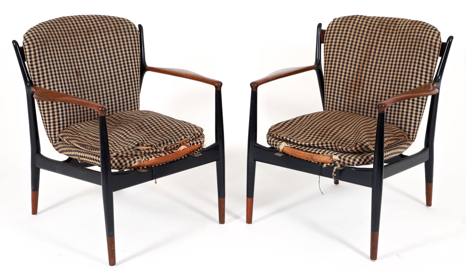 Pair of Finn Juhl for Baker Delegates Armchairs (1 of 6)
