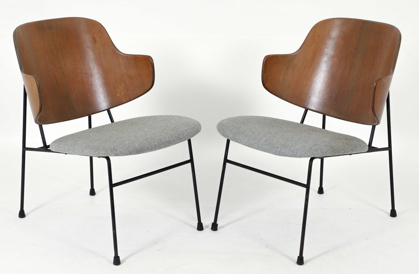 Pair Ib Kofod-Larsen for Christensen and Larsen Penguin Chairs (1 of 4)