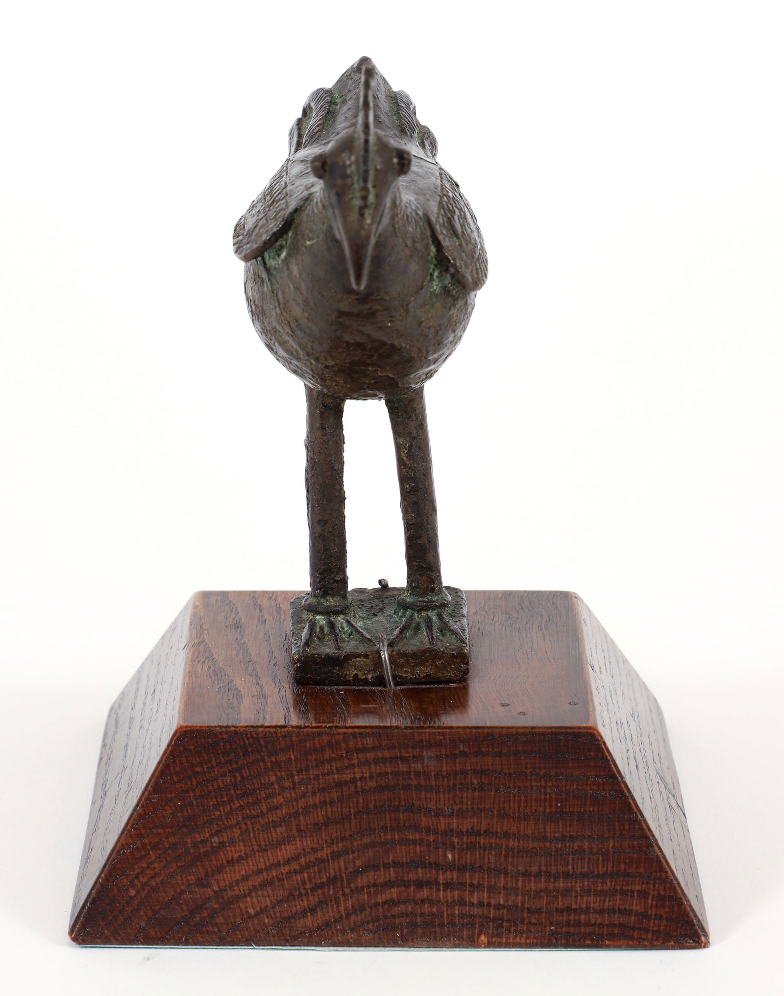 Benin Brass Rooster Sculpture, Exhibited at the Frick Museum - 2