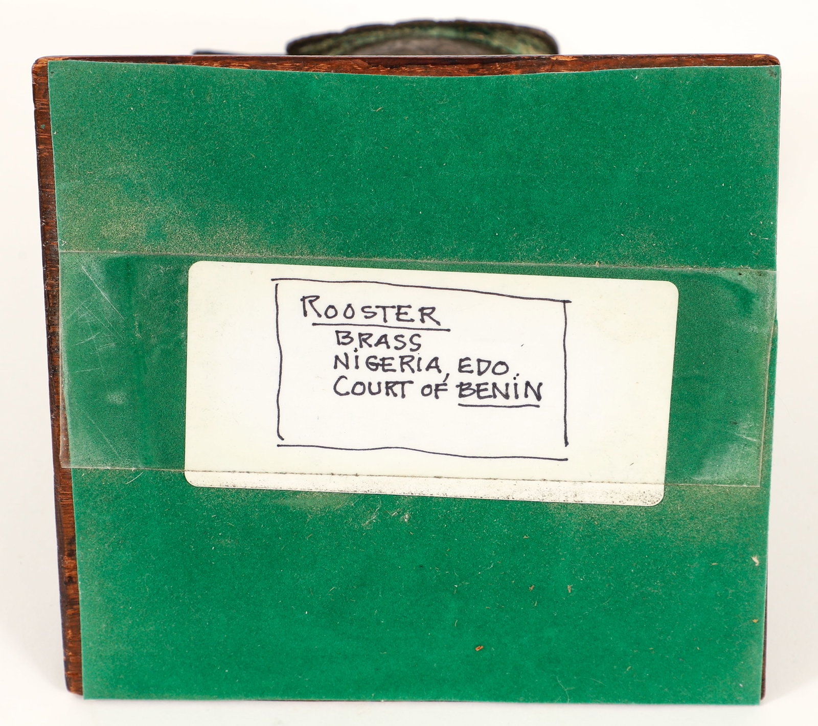 Benin Brass Rooster Sculpture, Exhibited at the Frick Museum - 5