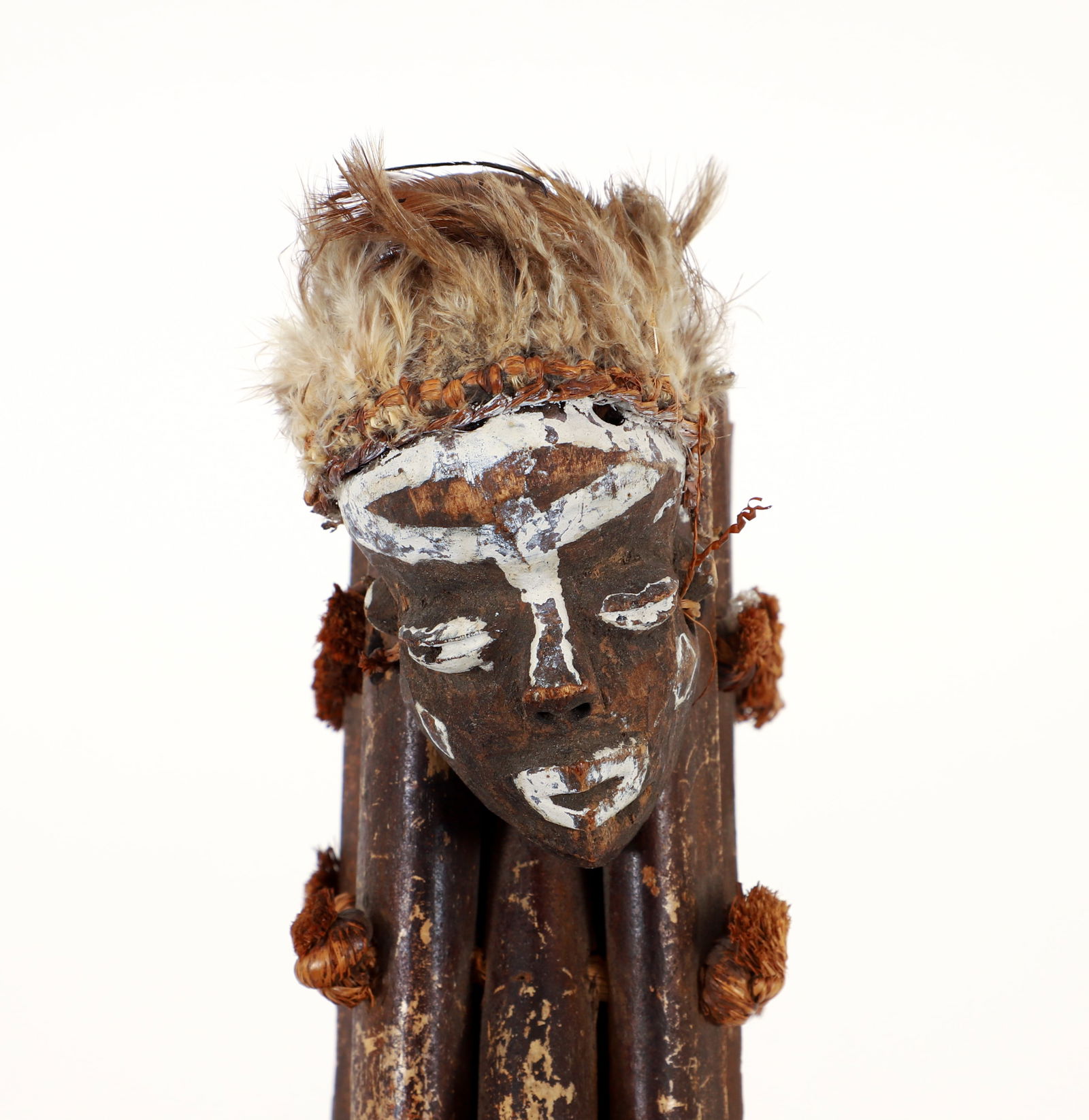 2 Pende Divination Instruments Together with a Basket - 5