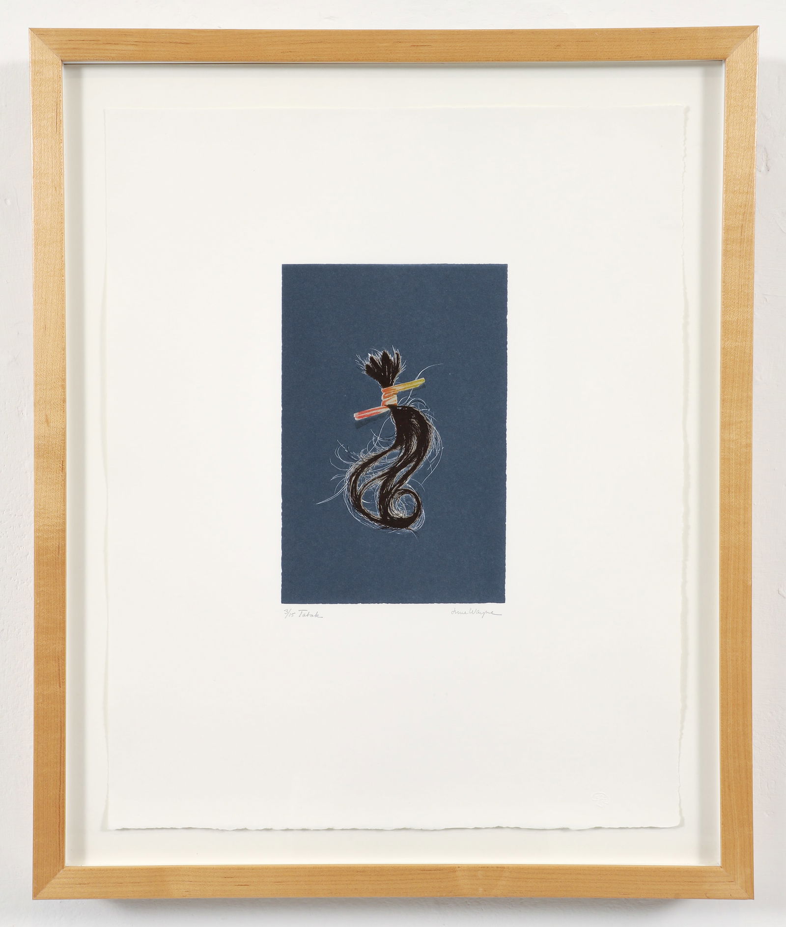 June Wayne Tabak Original Lithograph Signed - 2