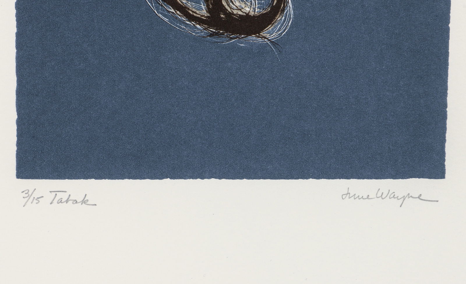 June Wayne Tabak Original Lithograph Signed - 3