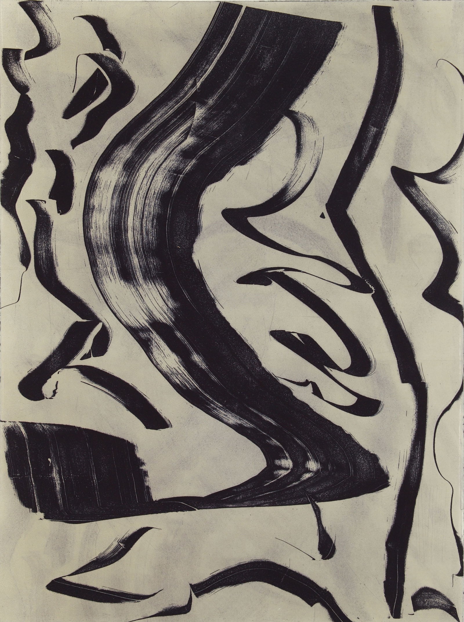 Raymond Parker Aquatint on Paper Untitled Composition: Parker, Raymond (American, 1922-1990), Untitled Composition, 1983, aquatint on wove paper, marked P.P. (printer's proof) in pencil along lower edge. Signed in pencil at lower right. Image size 23.75