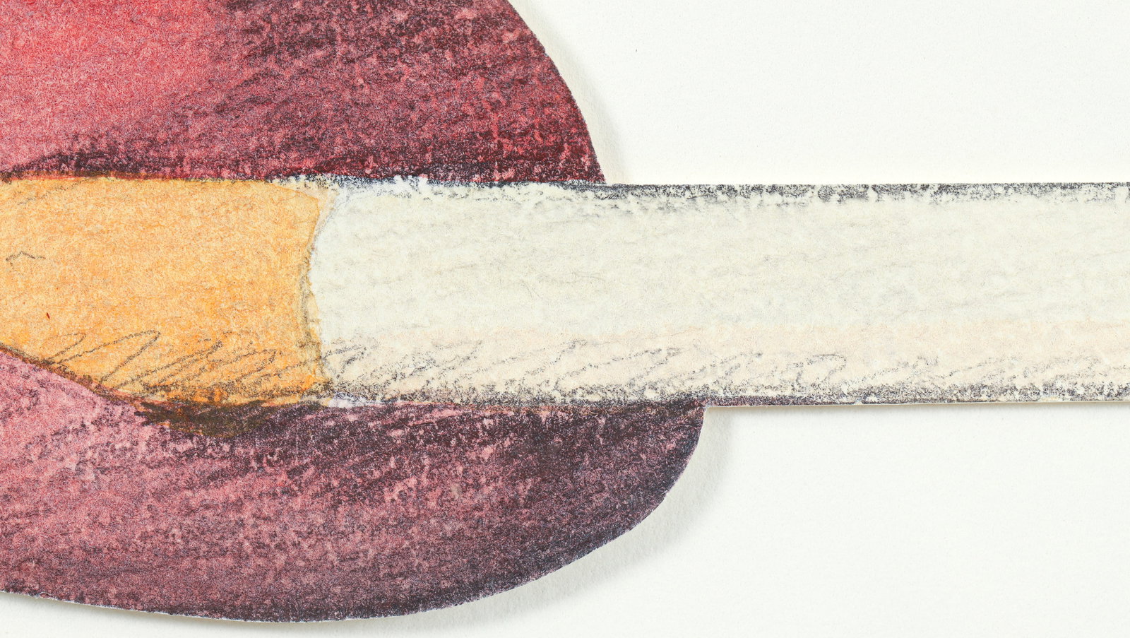 Tom Wesselmann Cutout Drawing on Paper Smoker - 5