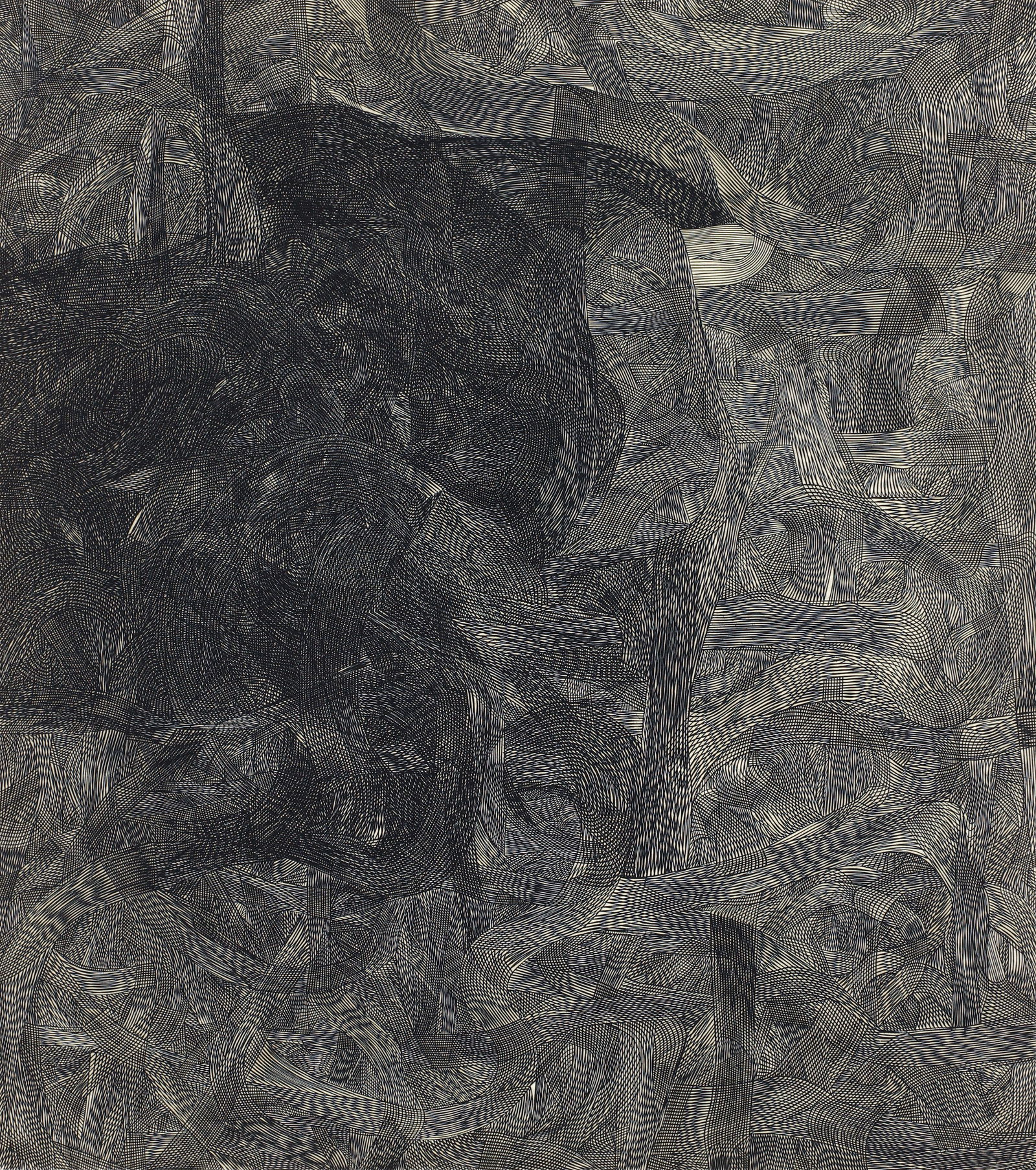 Joann Maier Focus 2 1965 Engraving Signed: Maier, Joann (American/Pittsburgh, 1936-2025), Focus 2, 1965, engraving on paper, signed, dated, titled and numbered 6/10 in pencil to the lower edge, impression size 16.5 x 15 inches, in a black meta