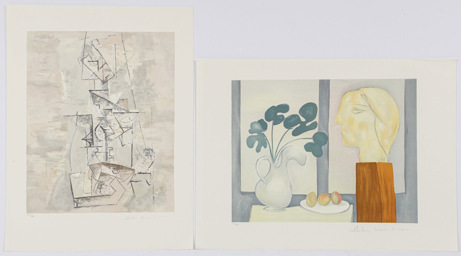 2 Marina Picasso Collection signed lithographs after Pablo (1 of 6)