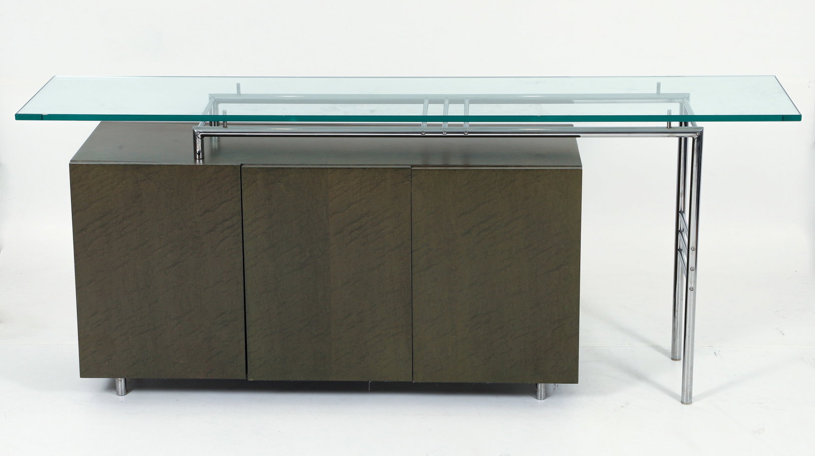 Custom Made Birdseye Maple Credenza (1 of 5)