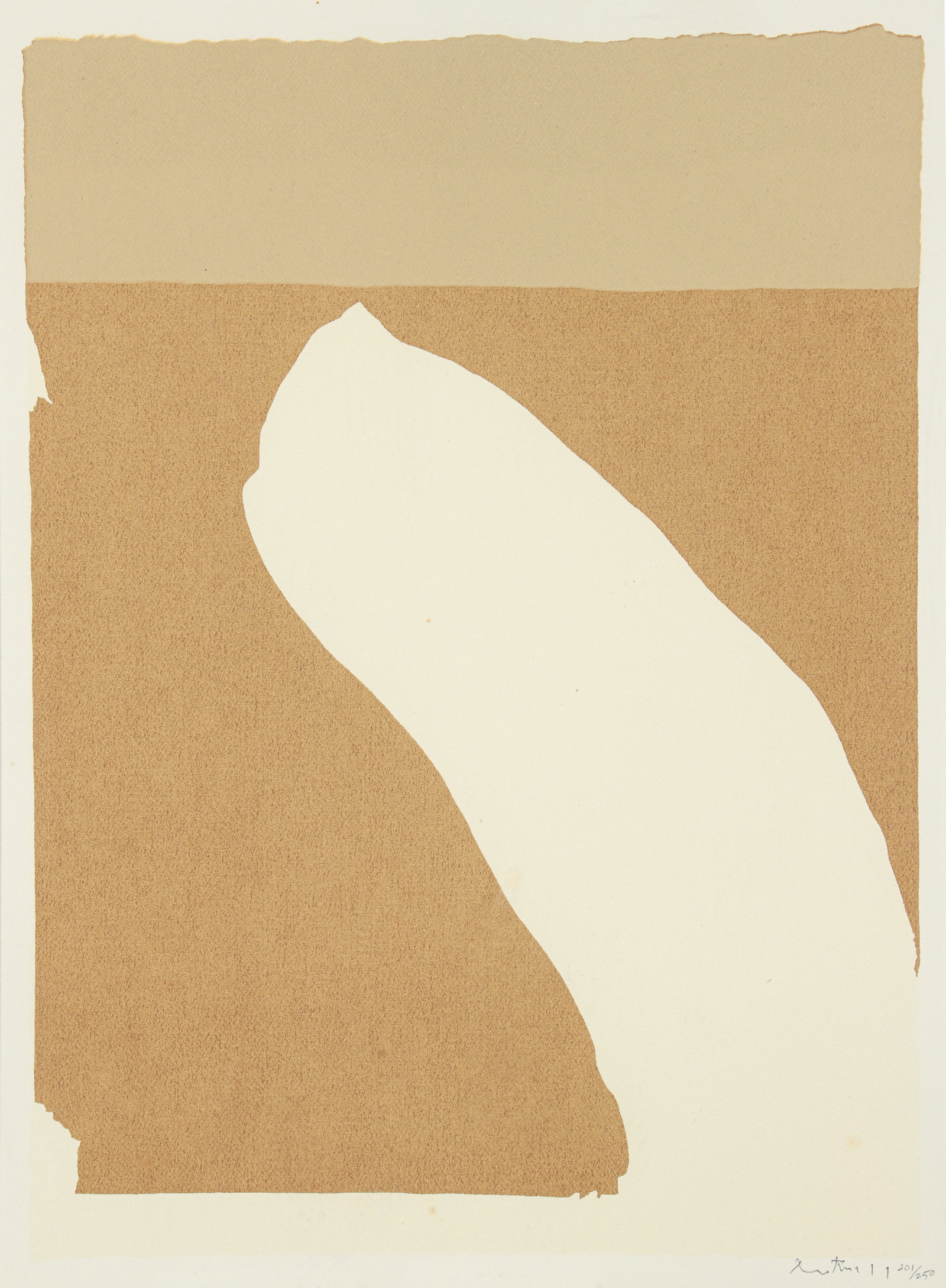 Robert Motherwell Signed Serigraph from the Flight Portfolio (1 of 4)
