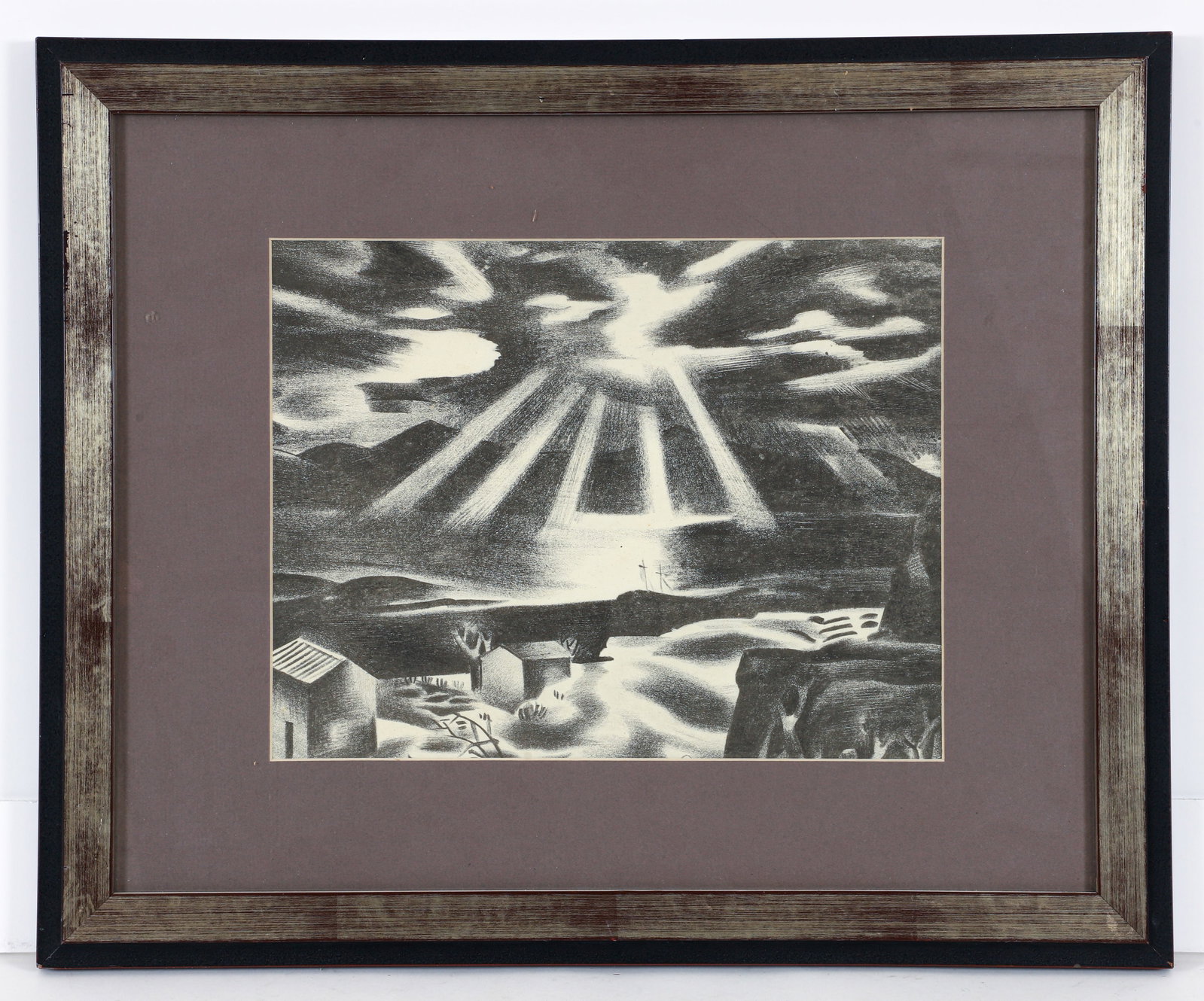 Jan Matulka Maine Lithograph c.1925 - 2