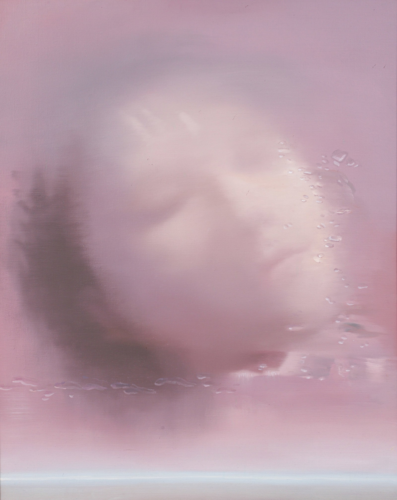 Qian Yang Oil on Canvas Portrait No. 15: Qian, Yang (Chinese, b. 1959), Portrait no. 15, 2004, oil on canvas, Apparently unsigned. Canvas approximately 39.25 x 31.5 inches. Yang was born in the Sichuan region of China. He received a master's