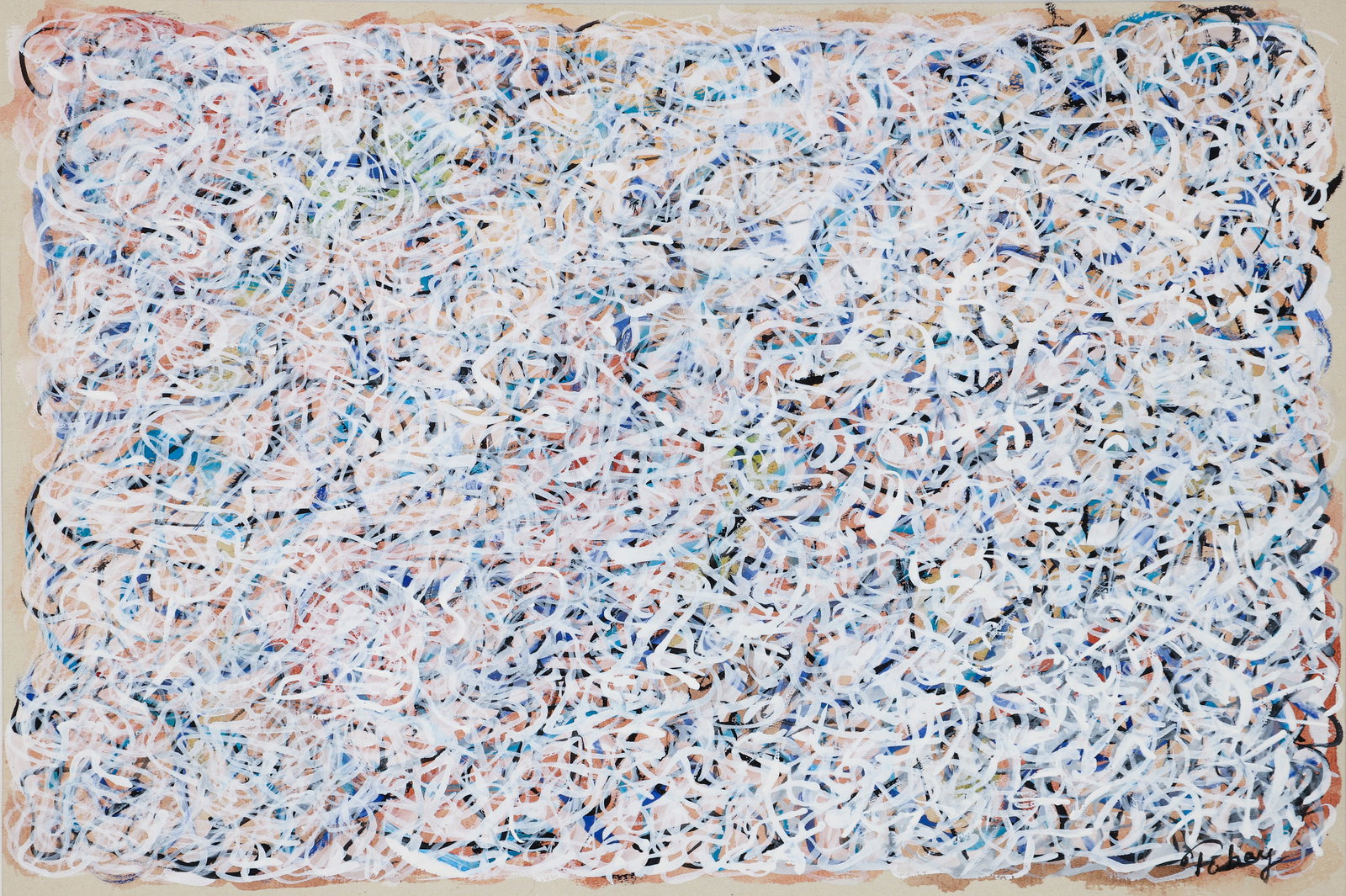 Mark Tobey Abstraction Work on Paper (1 of 3)