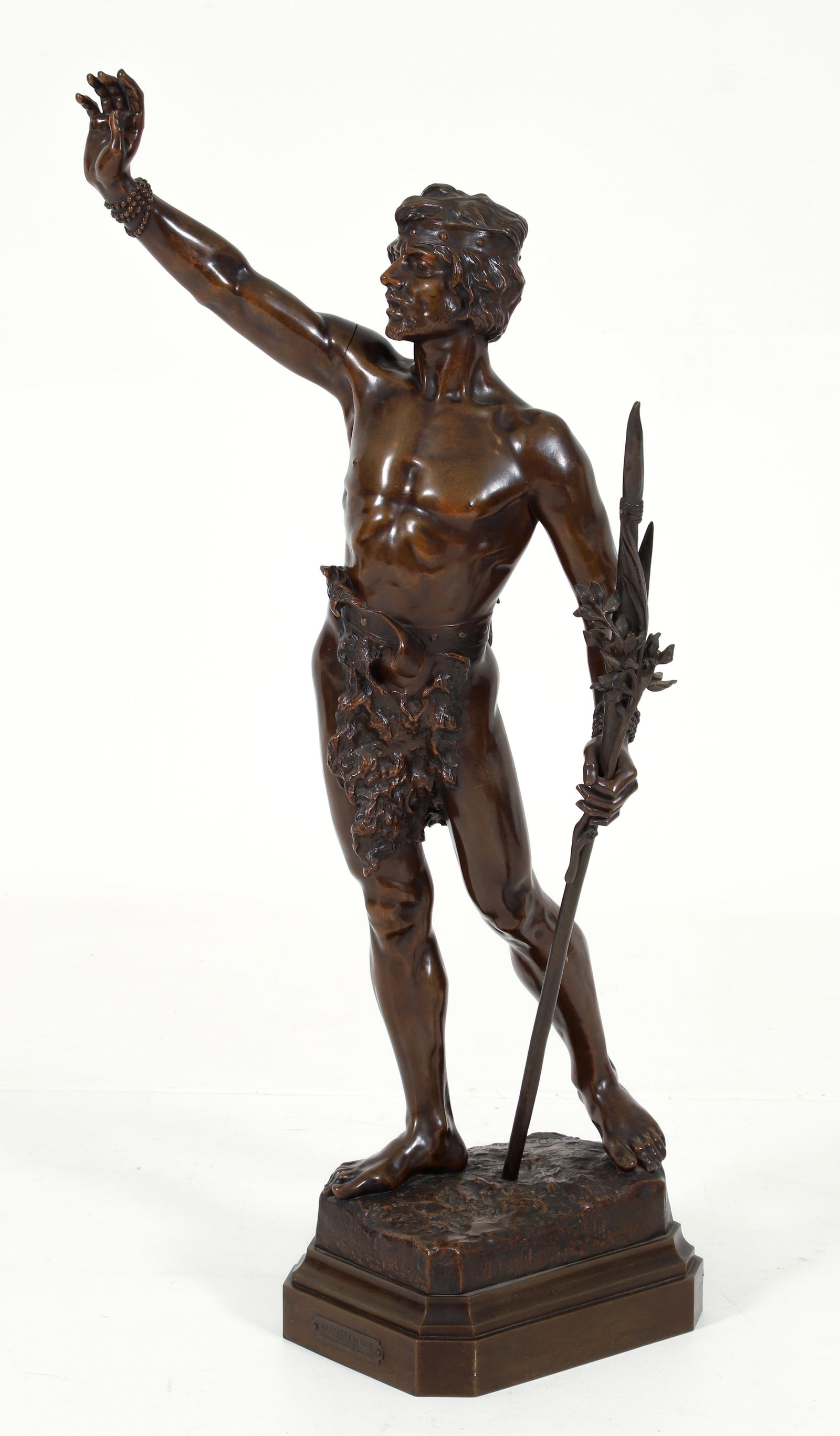 Luis Domenech Vicente Bronze Messager de Paix (1 of 5)