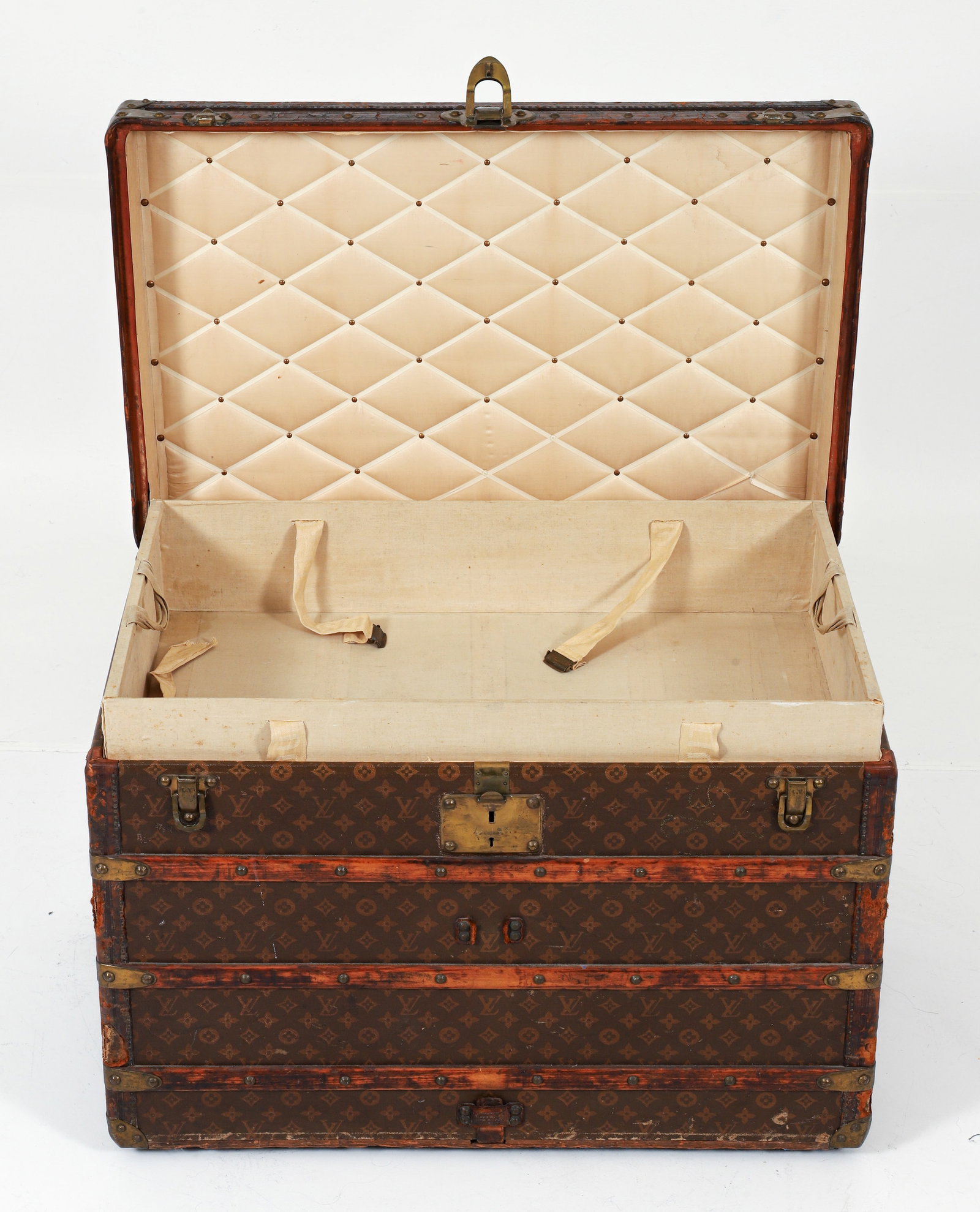 Louis Vuitton Monogram Antique Steamer Trunk (1 of 10)