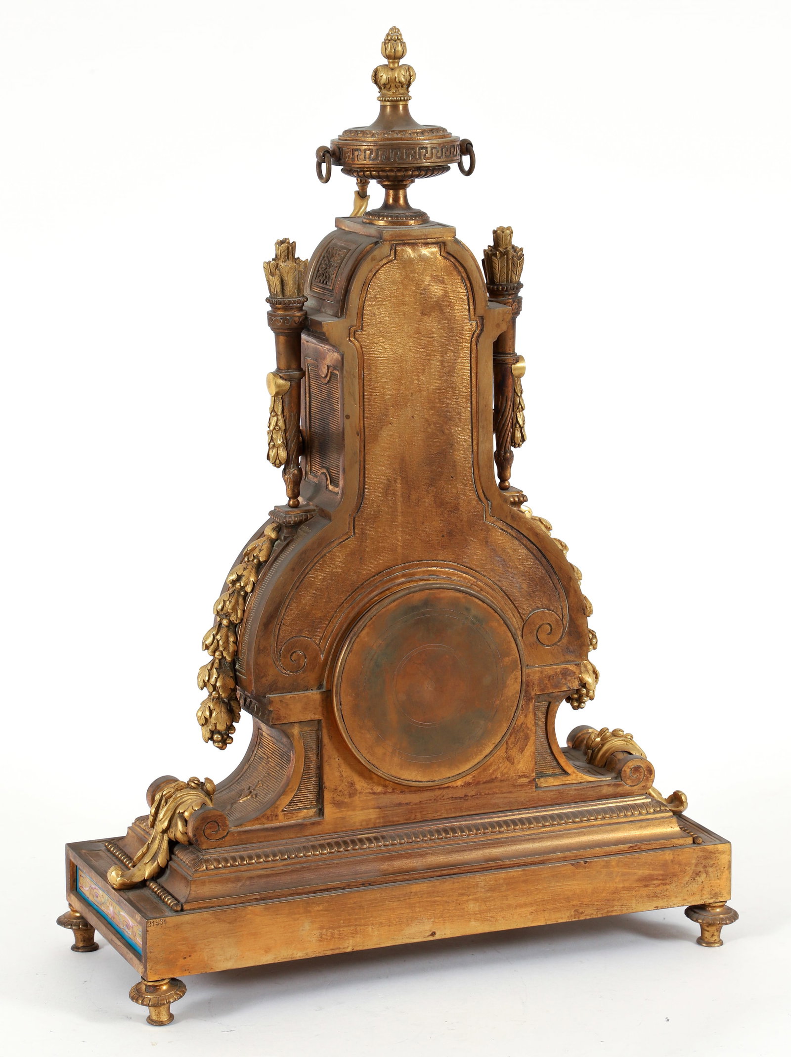 Louis XVI Ormolu Mantel Clock - 3