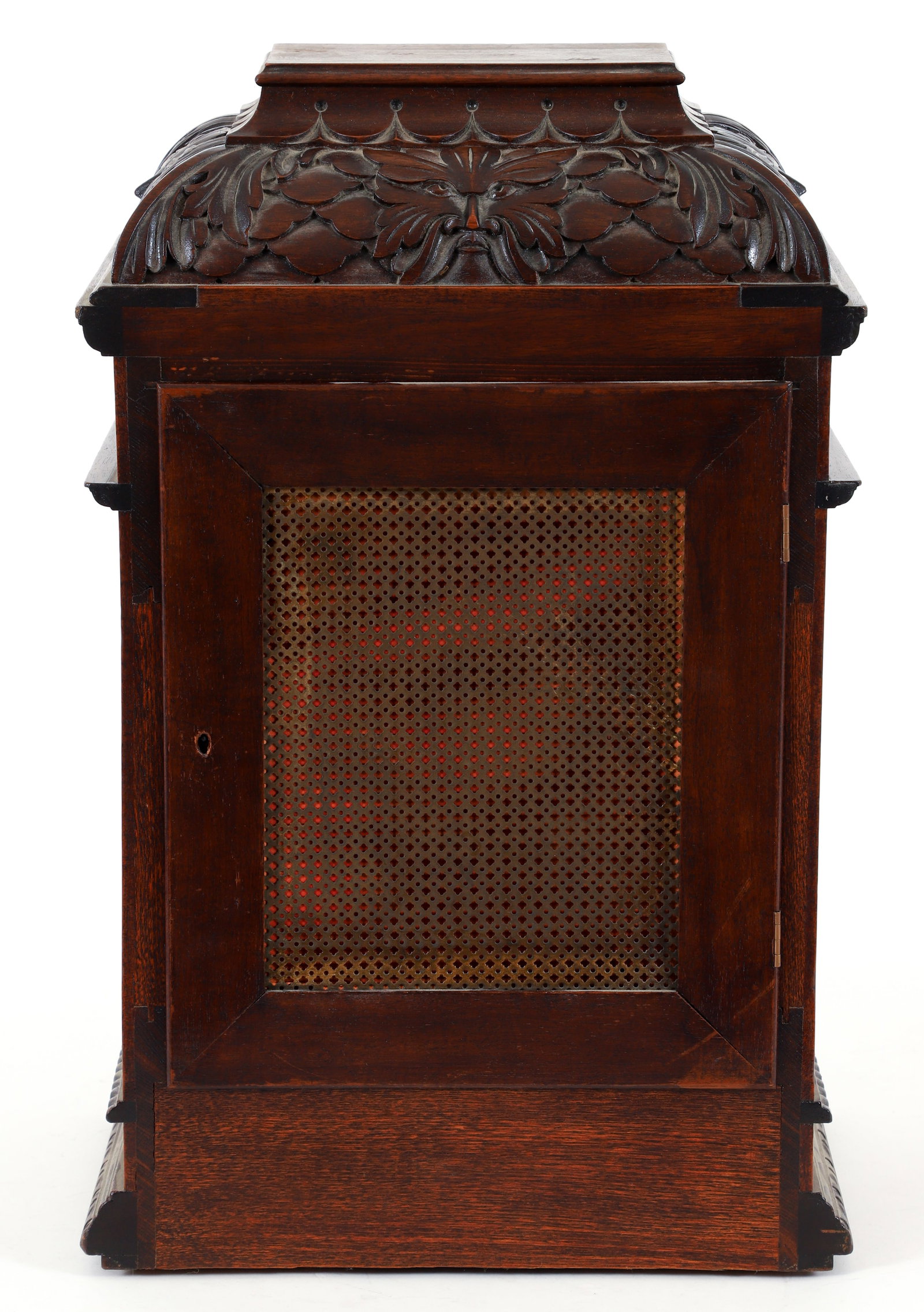 Highly Carved German Victorian Bracket Clock - 3