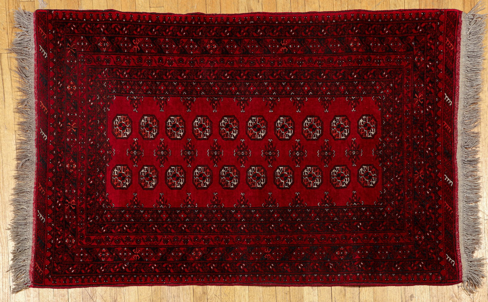 Semi Antique Balouch Turkoman Carpet (1 of 3)