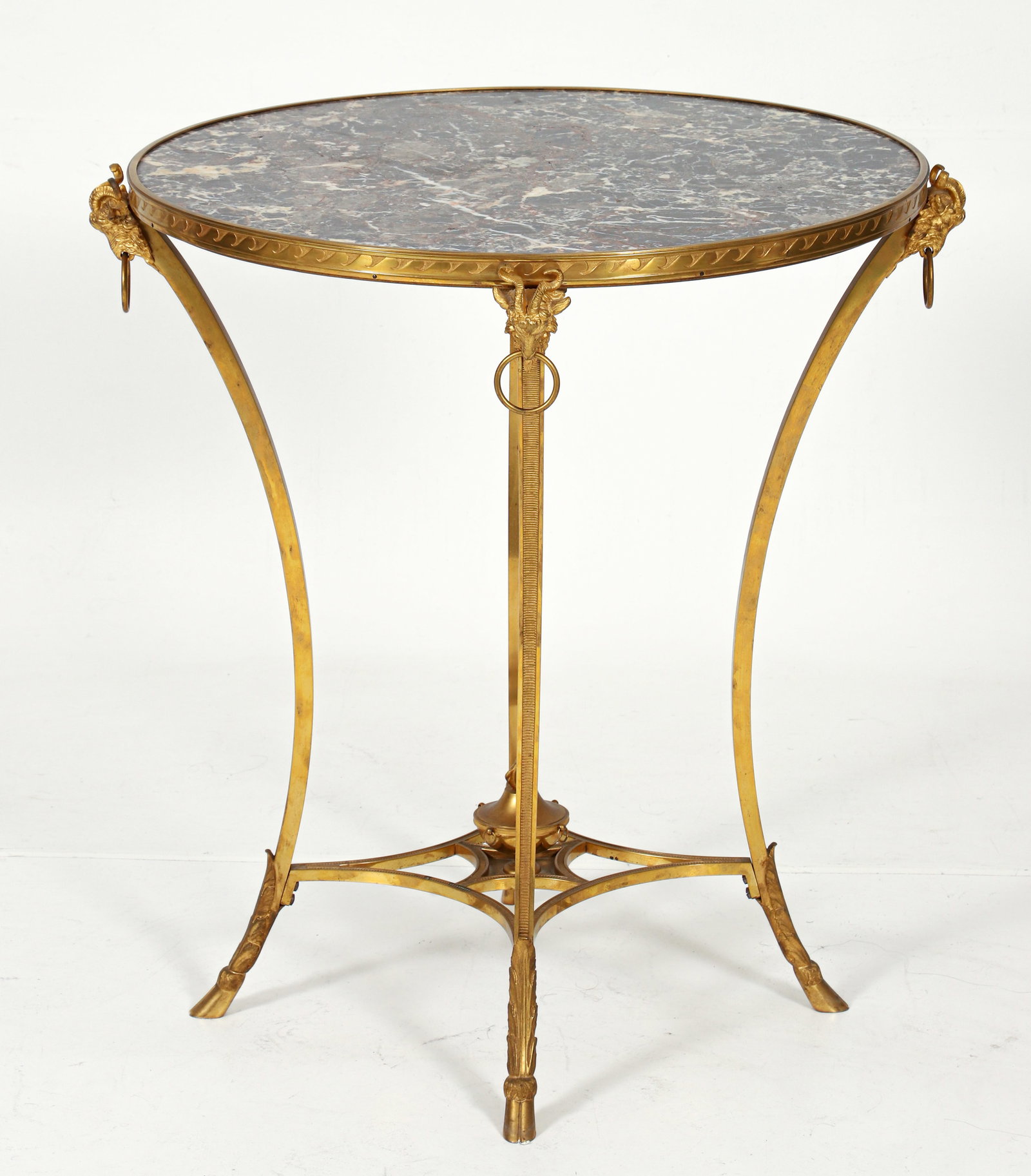 Fine Directoire Style Gilt Bronze Gueridon (1 of 3)