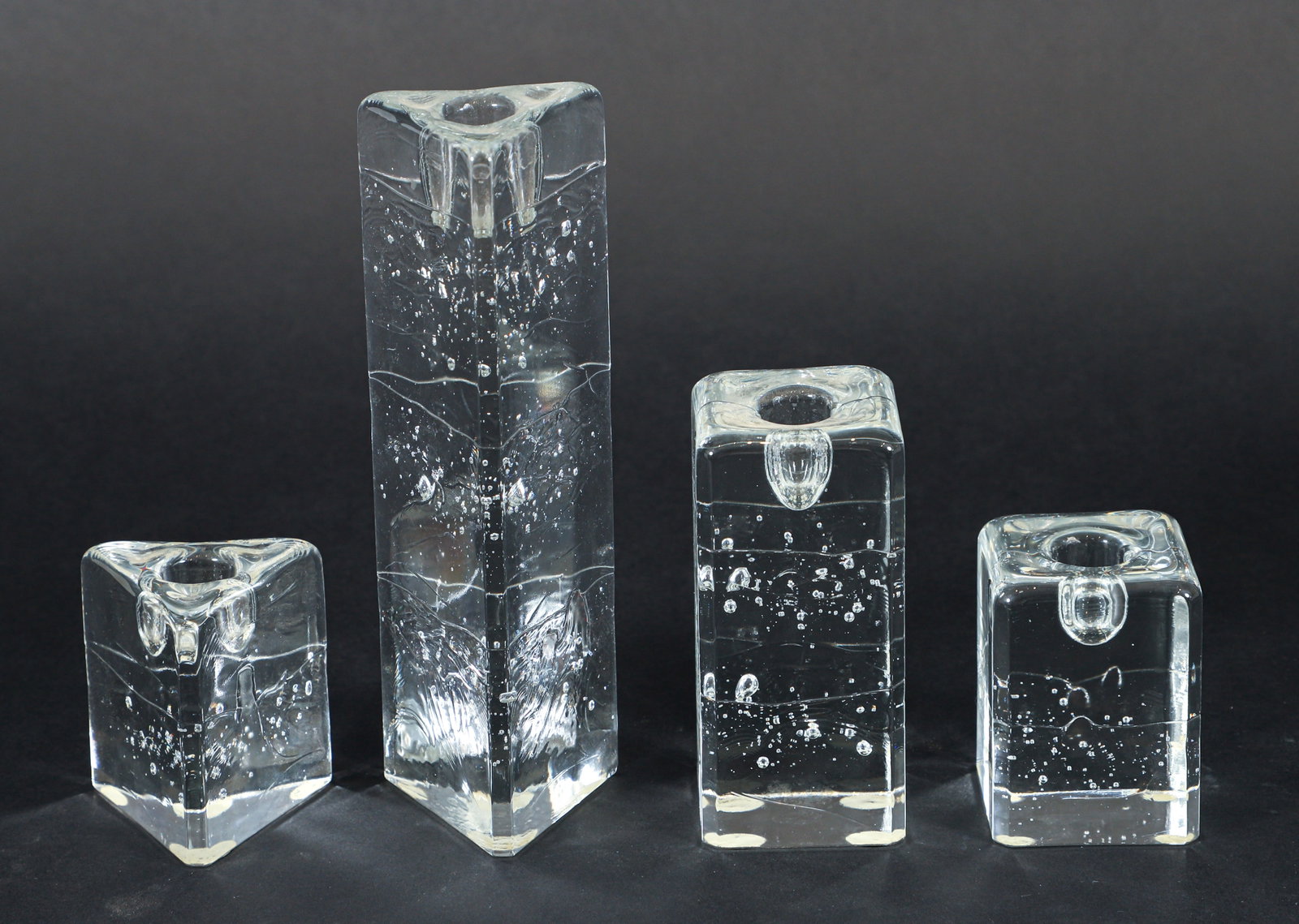 Set of Four Timo Sarpaneva Arkipelago Candle Holders (1 of 2)