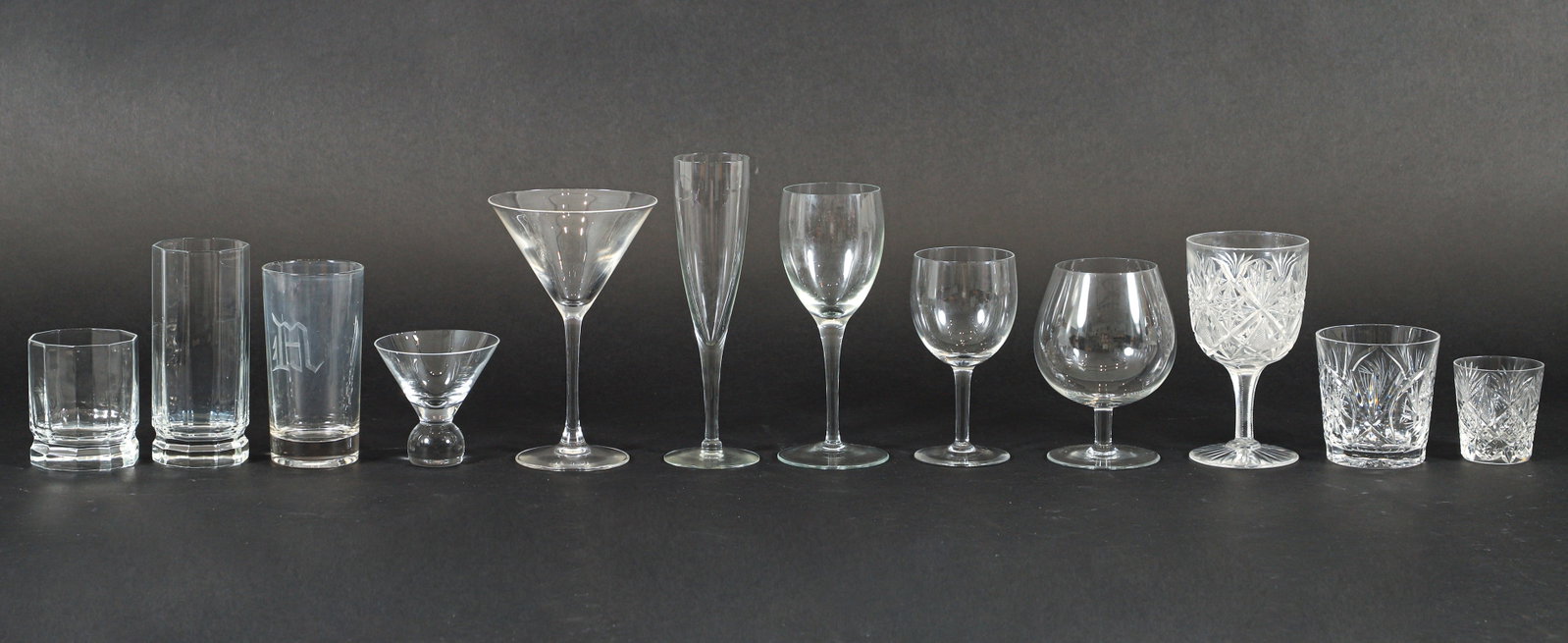 Group of 37 Assorted Mid 20th Century Drink Glasses (1 of 4)