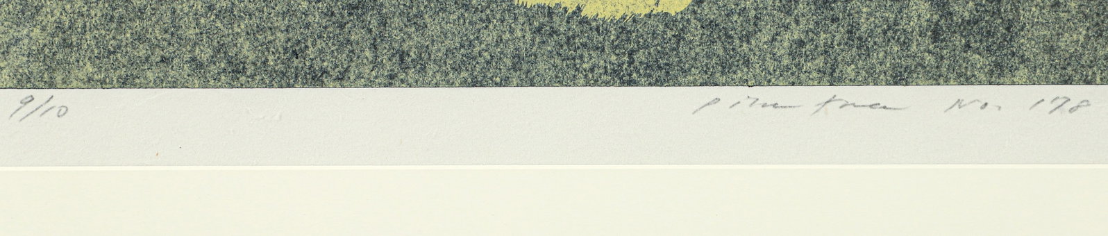 Shinichi Kamatani Pine Tree 178 Signed Silkscreen - 4