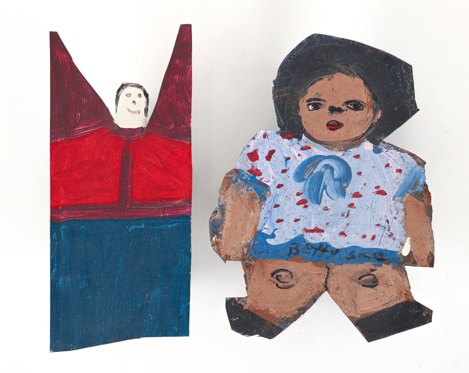 R.A. Miller and Betty Sue Matthews Folk Art Cut-out Figures (1 of 5)
