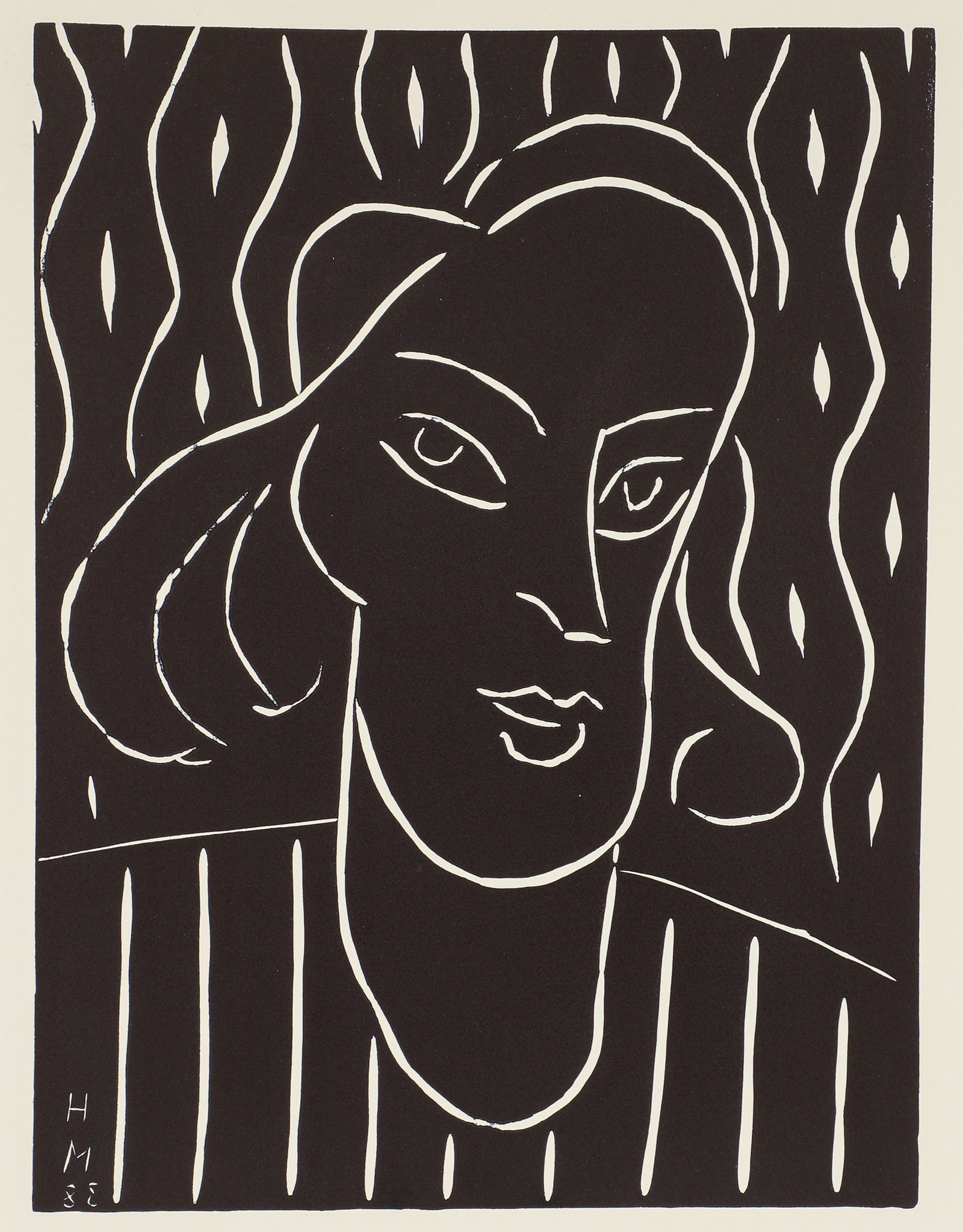 Henri Matisse linocut Teeny 1959 edition (1 of 3)
