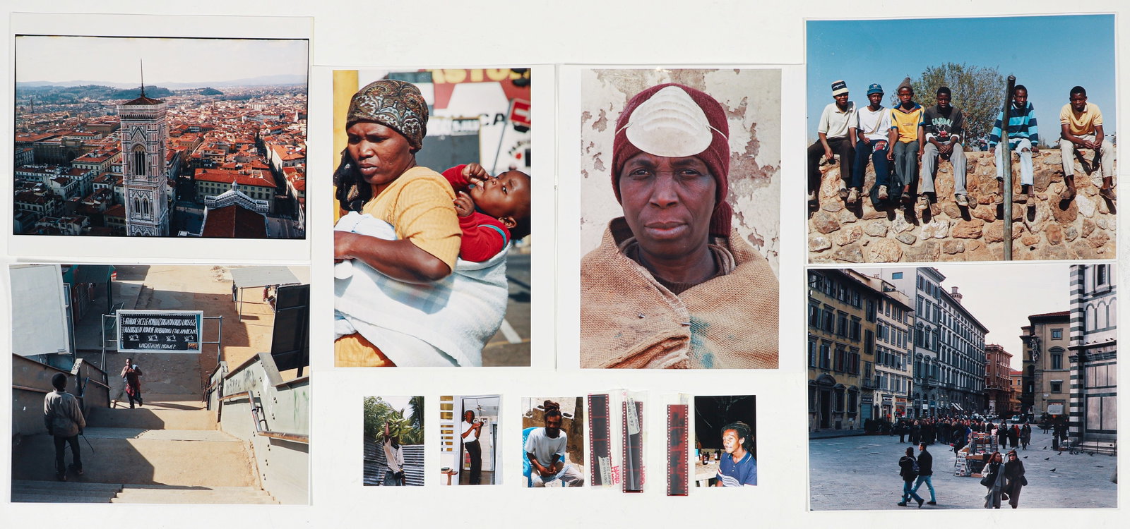 6 Iris Dawn Parker Color Photographs, Film Strips (1 of 4)