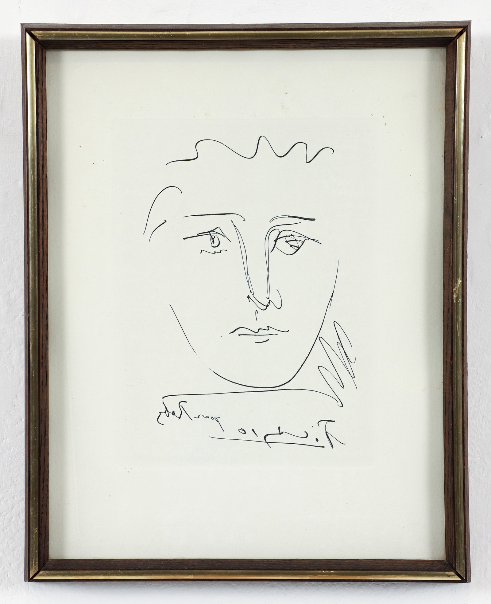 Pablo Picasso Pour Ruby 1968 Re-Strike Etching - 2