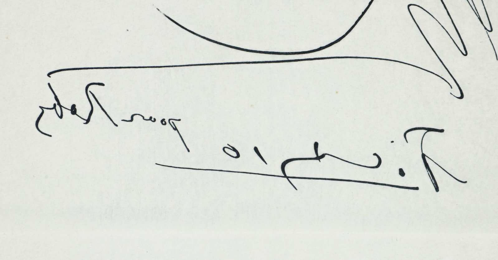Pablo Picasso Pour Ruby 1968 Re-Strike Etching - 3