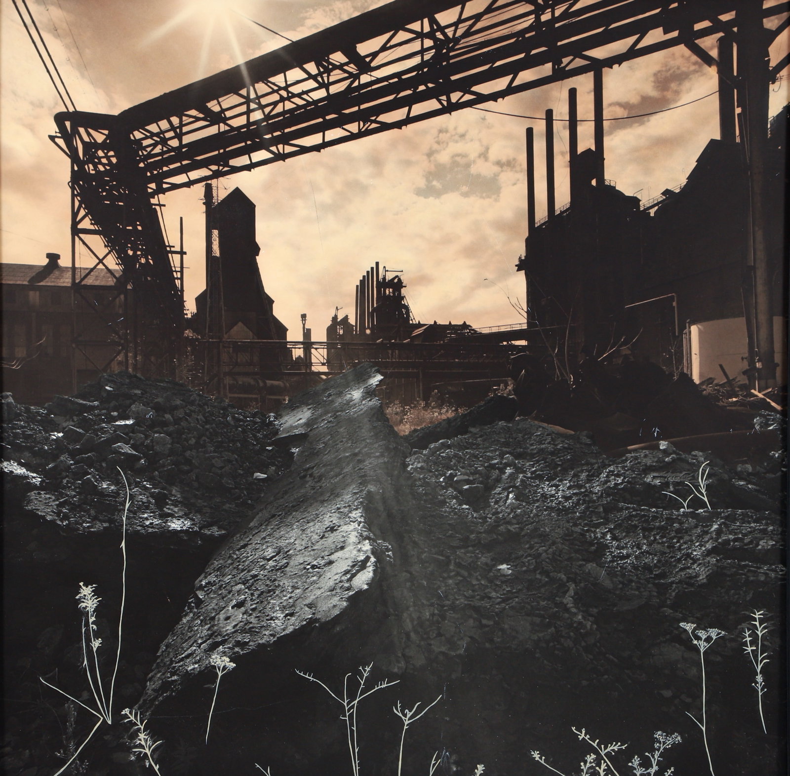 Sue Abramson 1990 color photo Industrial #1 (1 of 3)