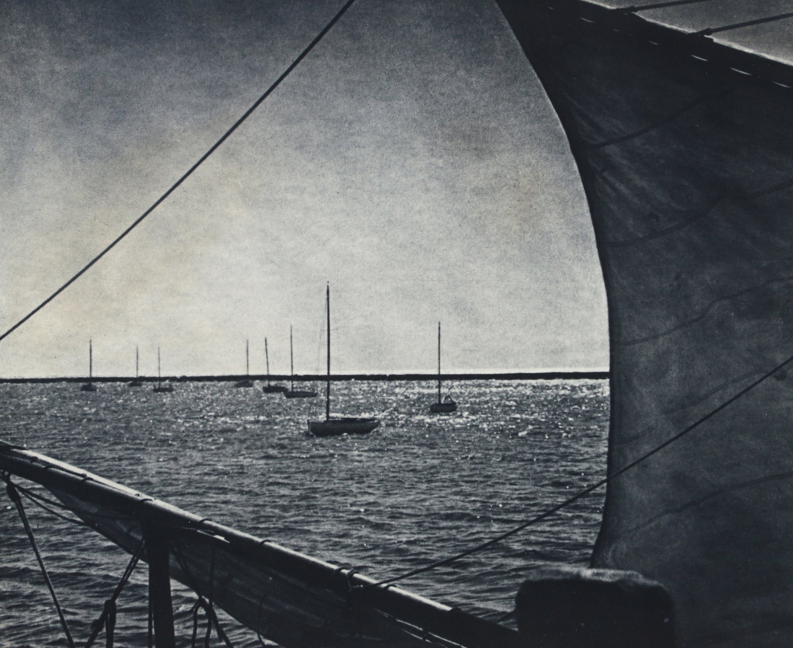 Selden I. Davis Clearing Skies II Silver Gelatin Photograph (1 of 2)