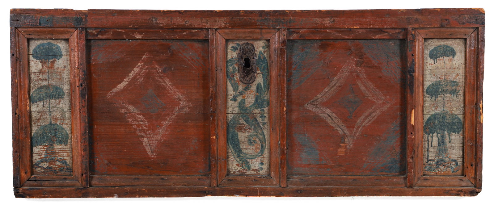 Antique Dower Chest Wall Hanging Front Panel (1 of 2)