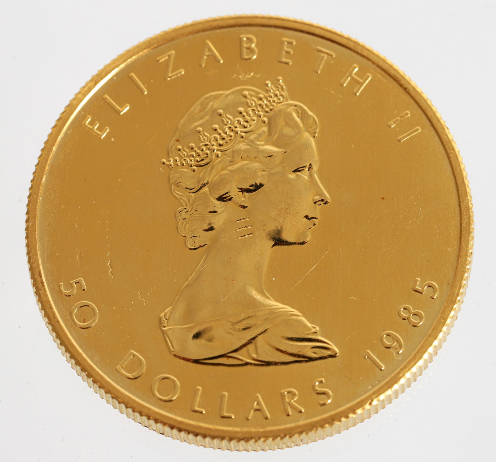 1983 Canada $50 Maple Leaf 1 ozt .9999 Gold (1 of 2)