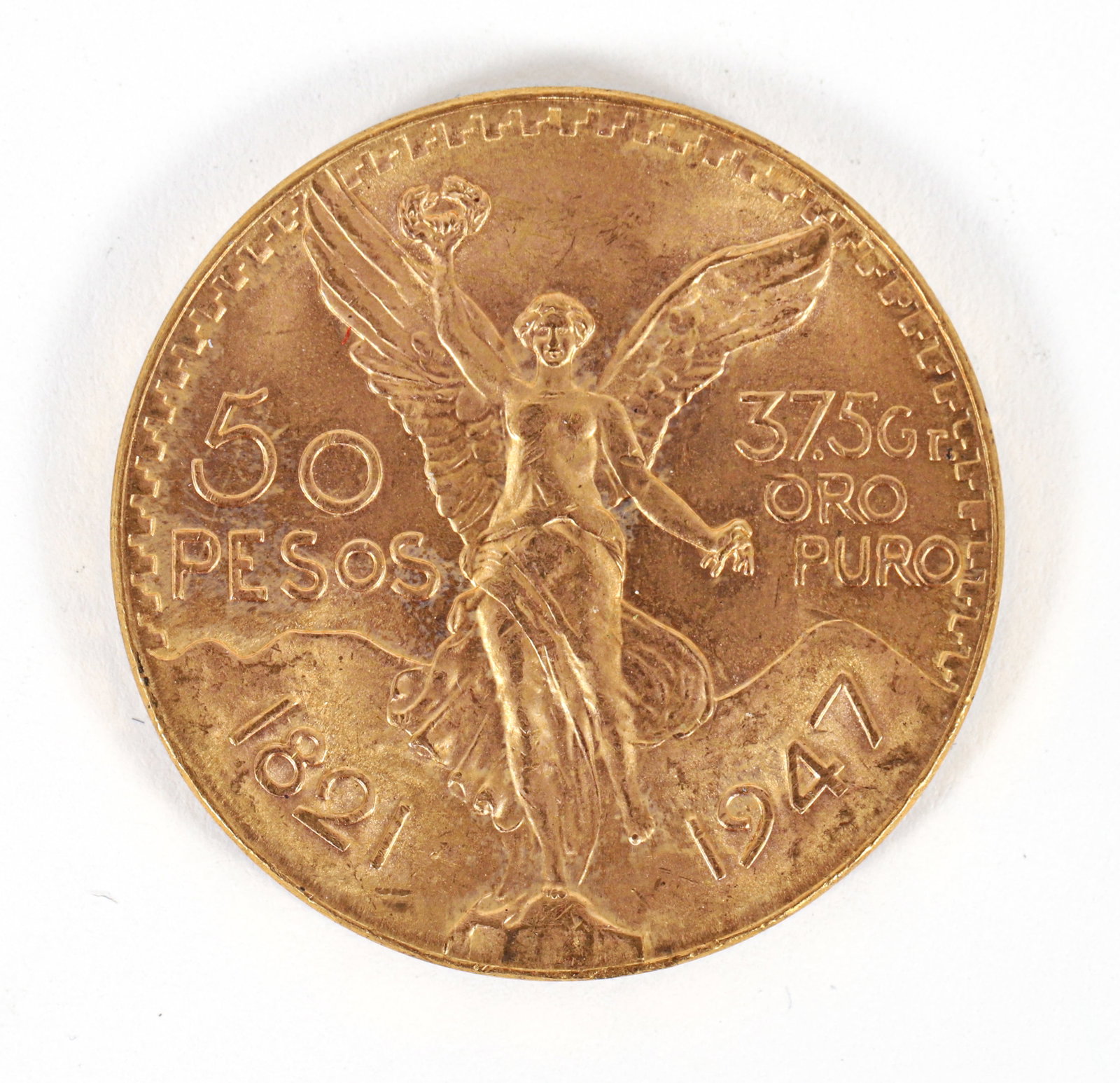 Mexican 50 Peso Gold Coin (1 of 2)