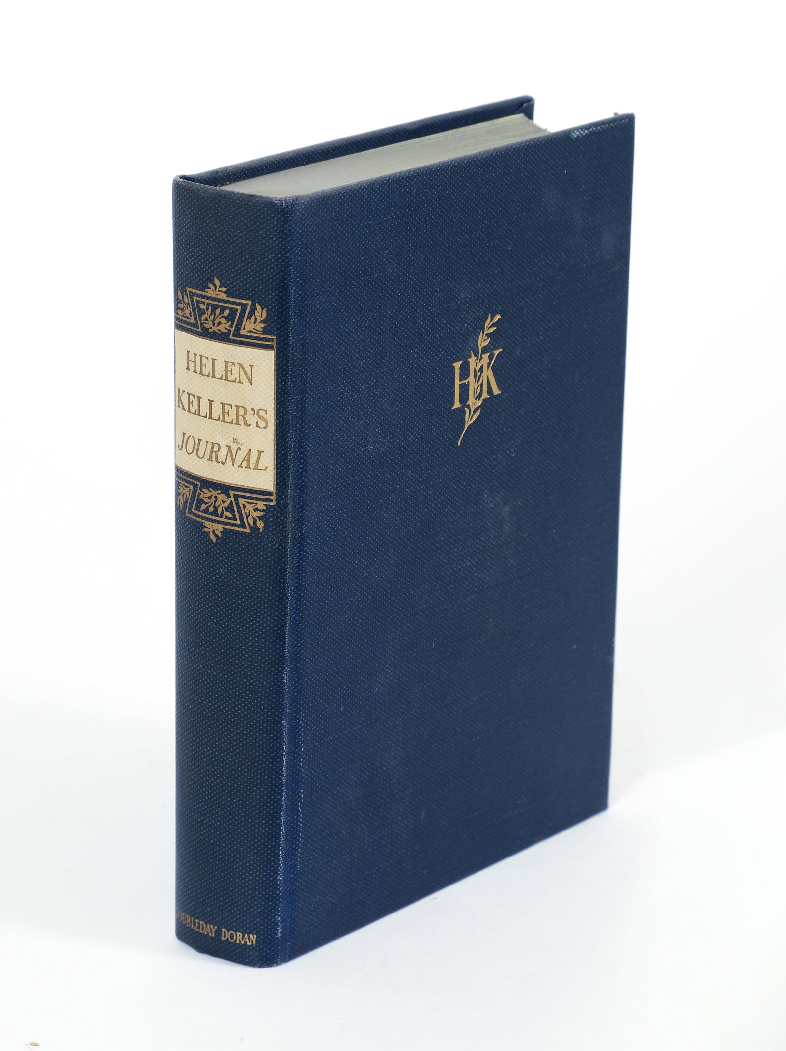 Hellen Keller Journal Signed 1938 (1 of 3)