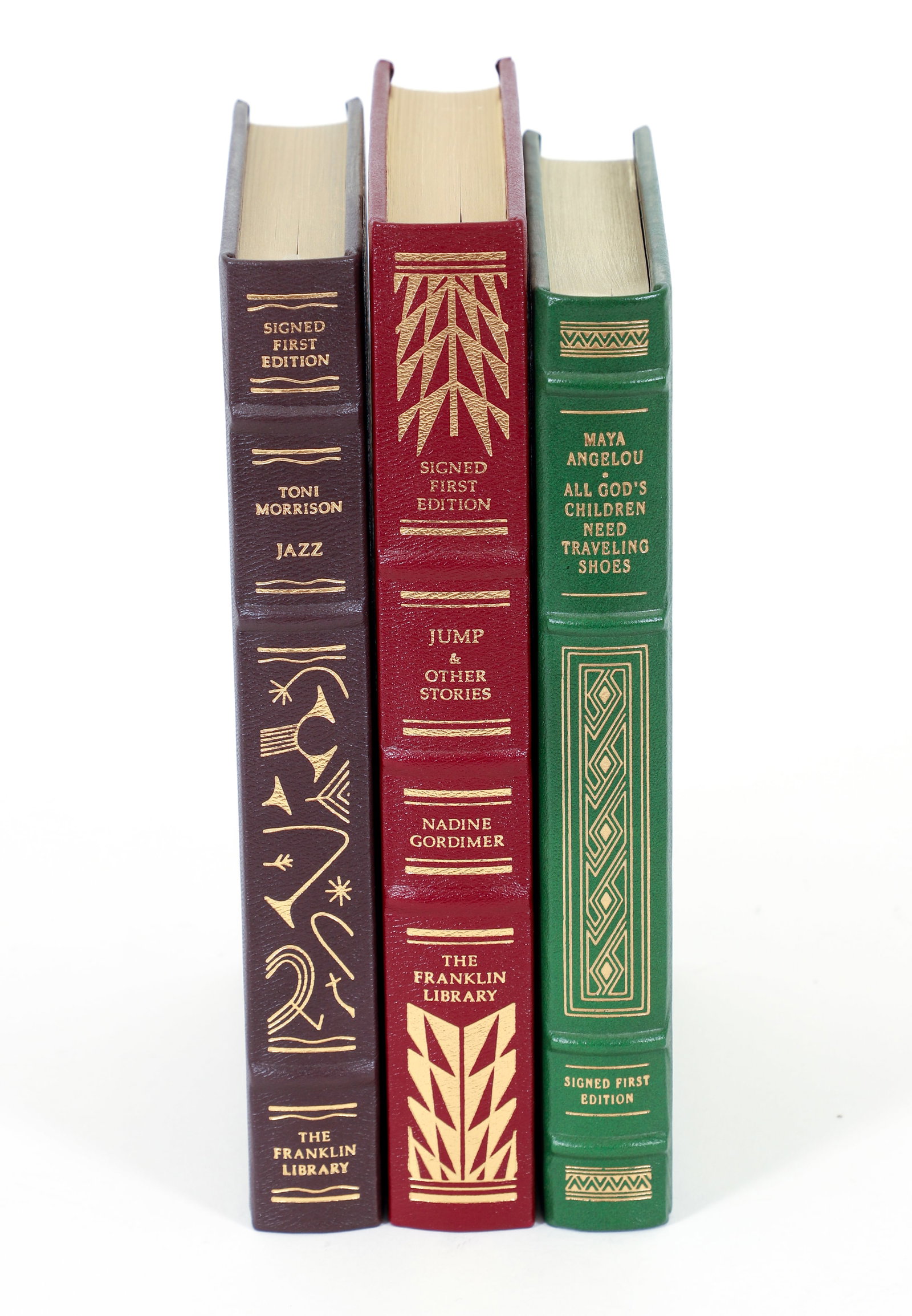 Maya Angelou, Toni Morrison and Nadine Gordimer Signed First Editions (1 of 2)