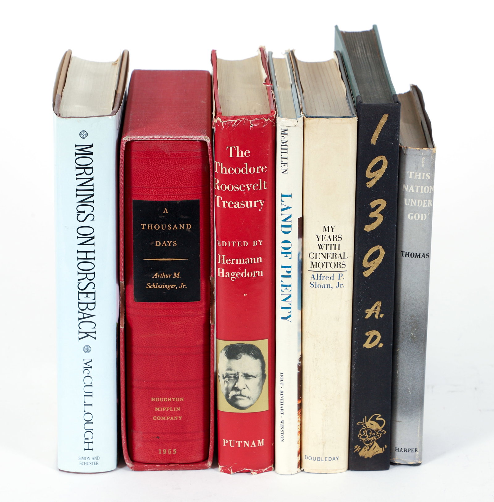 Lot of 7 Signed Books on American History and Politics (1 of 2)