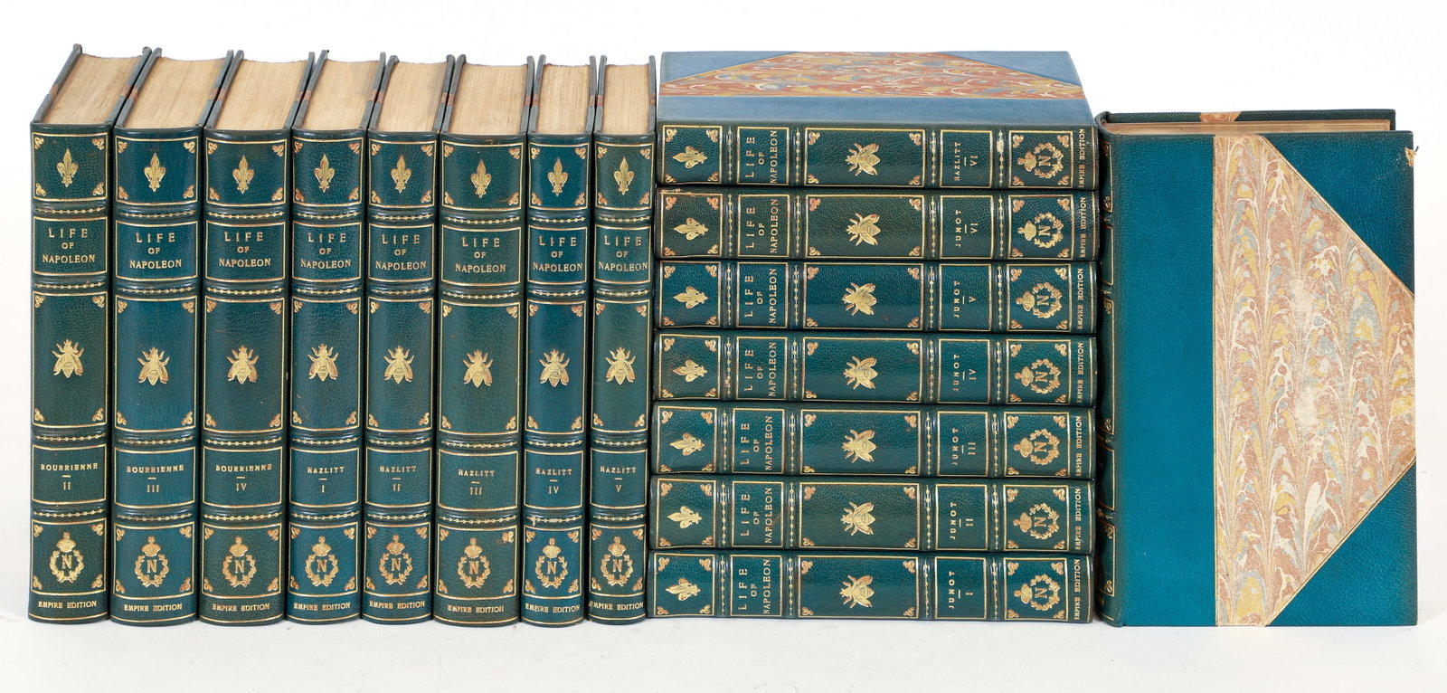 Life of Napoleon Empire Edition 16 volumes in Fine Bindings (1 of 4)