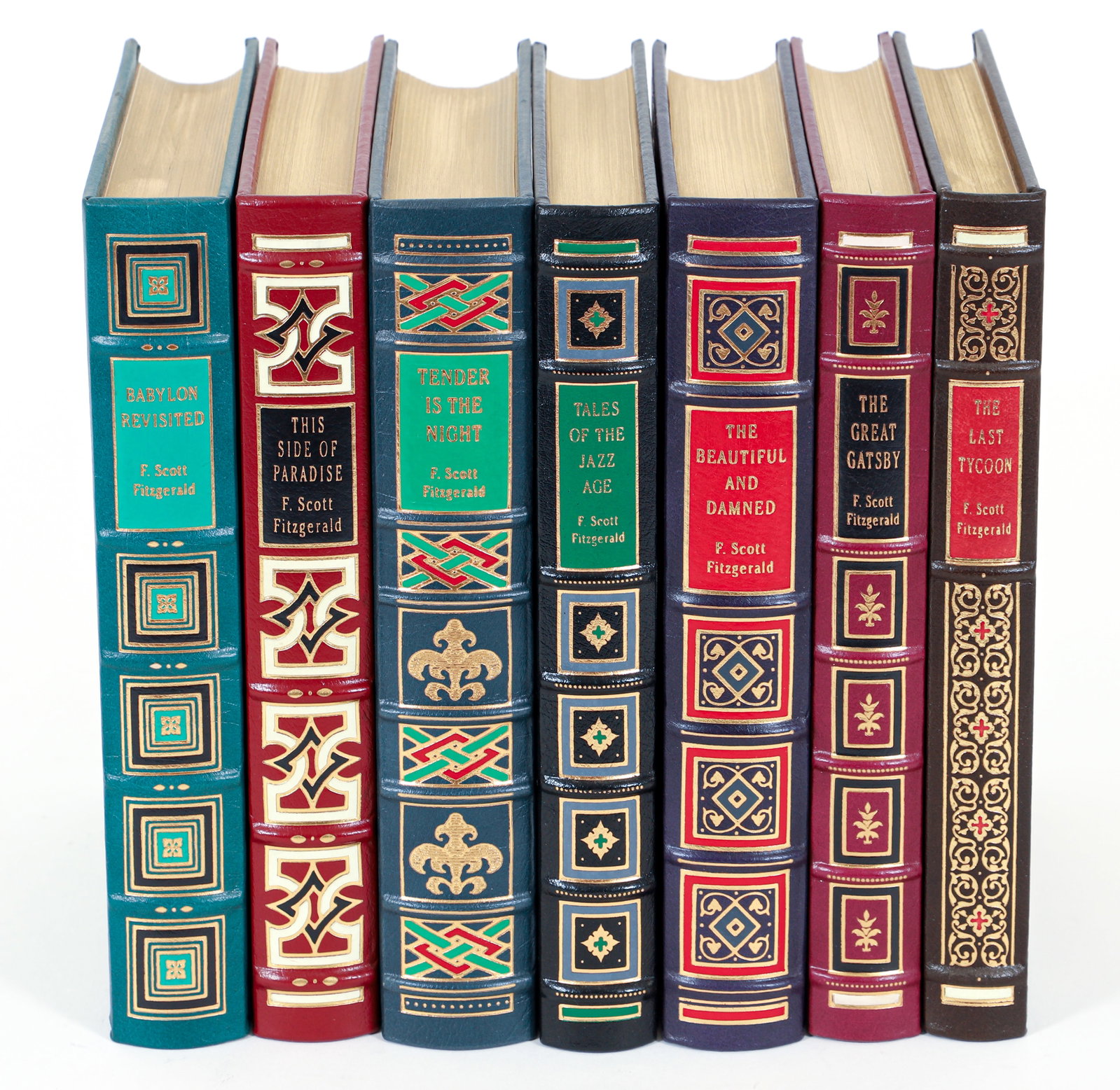 Easton Press 7 volume set F. Scott Fitzgerald Novels and Short Stories (1 of 3)