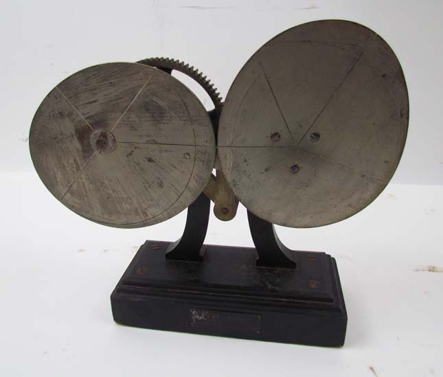 Reuleaux Kinematic Model manufactured by Gustav Voigt: Artist: Manufactured by Gustav Voigt Mechanische Werkstatt, Title: #27 Model Date: circa 1900 Medium: cast iron, wood, steel and brass mechanical model Dimensions: 10 x 10.5 x 5 inches Signat