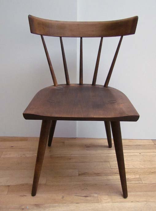 Paul McCobb Planner Group Windsor chair: Artist: "McCobb, Paul for Winchendon Planner Group" Title: "Planner Group" Windsor dining chair with legs mortised through saddle seat. Medium: wood Dimensions: 30 x 20 x 17.5 inches