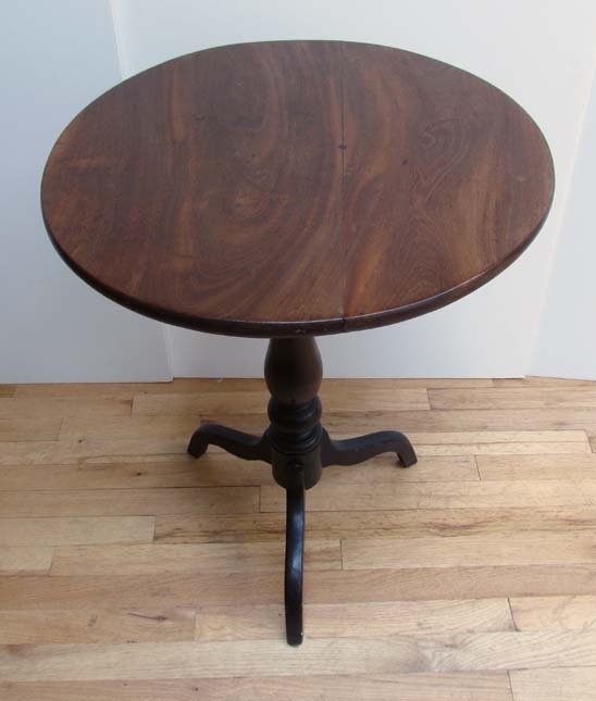 Antique Flip Top Side Table