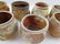 7 Jack Troy ceramic teacups and one Coffee - 3
