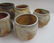 7 Jack Troy ceramic teacups and one Coffee - 4